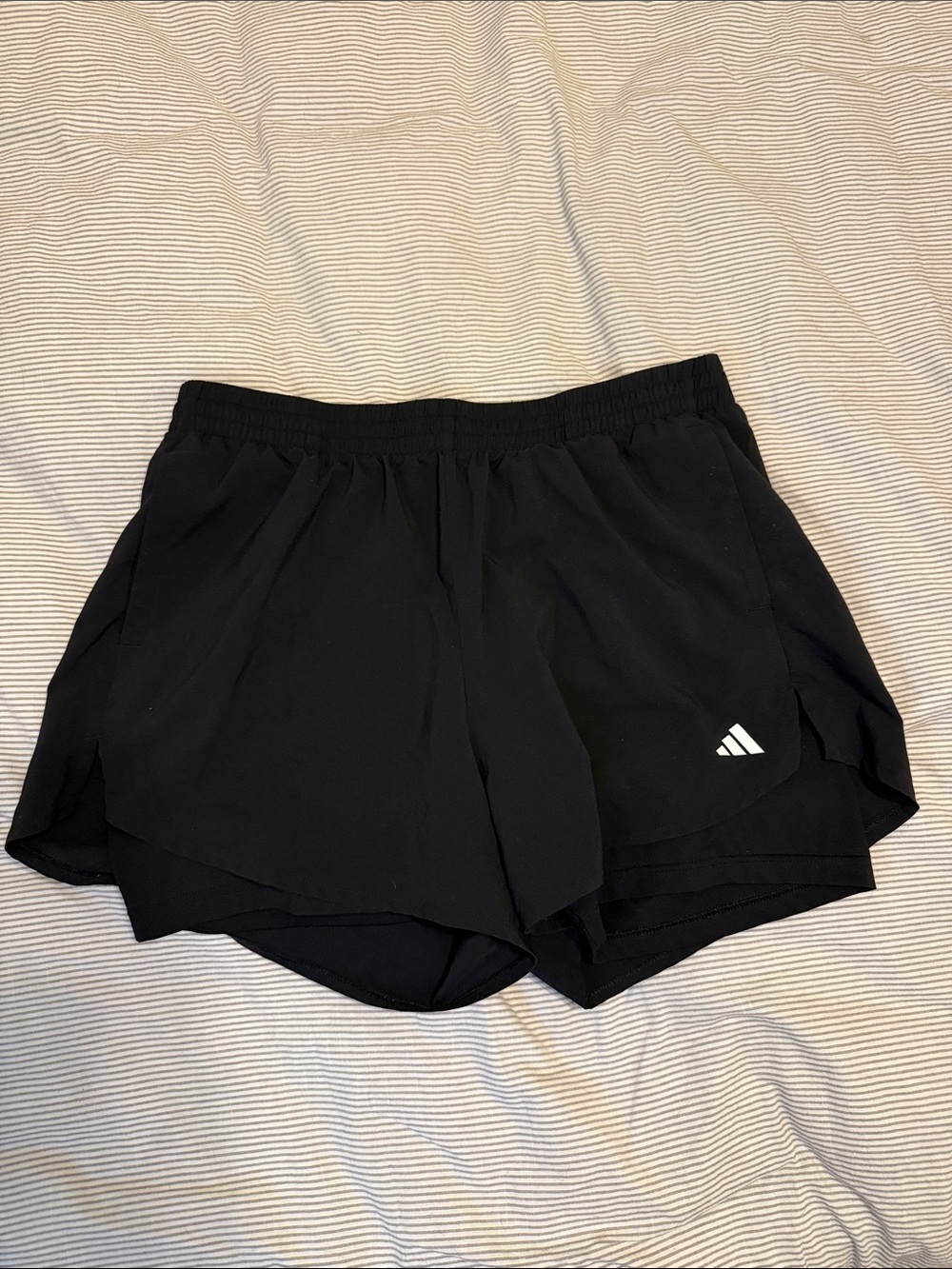 Adidas Aeroready Black Athletic Running Shorts
